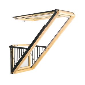 Velux Cabrio side railing