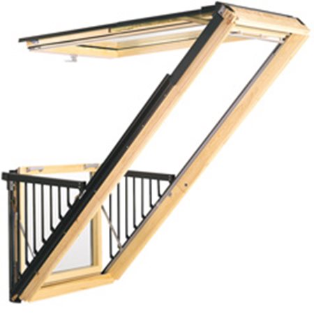 Velux Cabrio side railing
