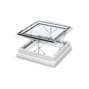 Velux flat roof clear smoke ventilation